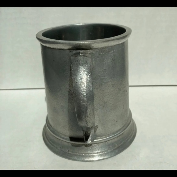 LIBERTY CRAFT Vintage Pewter Tankard Mug 5" Tall - Picture 5 of 8